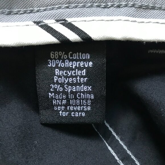 NWT RSQ Short Chino Shorts Mens 29 Gray 7" Inseam Well Above the Knee Cotton NEW - Picture 8 of 12